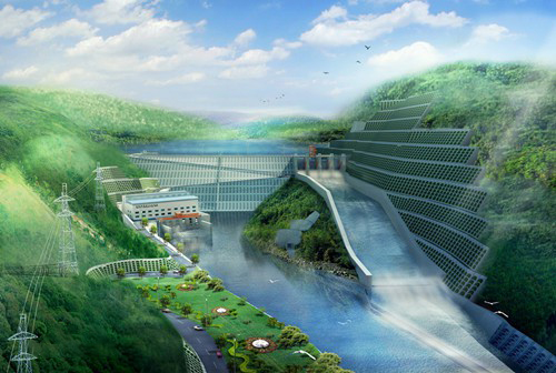 牡丹江老挝南塔河1号水电站项目